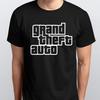 Мужские и женские футболки GRAND THEFT AUTO GTA НОВАЯ ФУТБОЛКА Все размеры S M L XL XXL 3 4 XL Черный, Белый