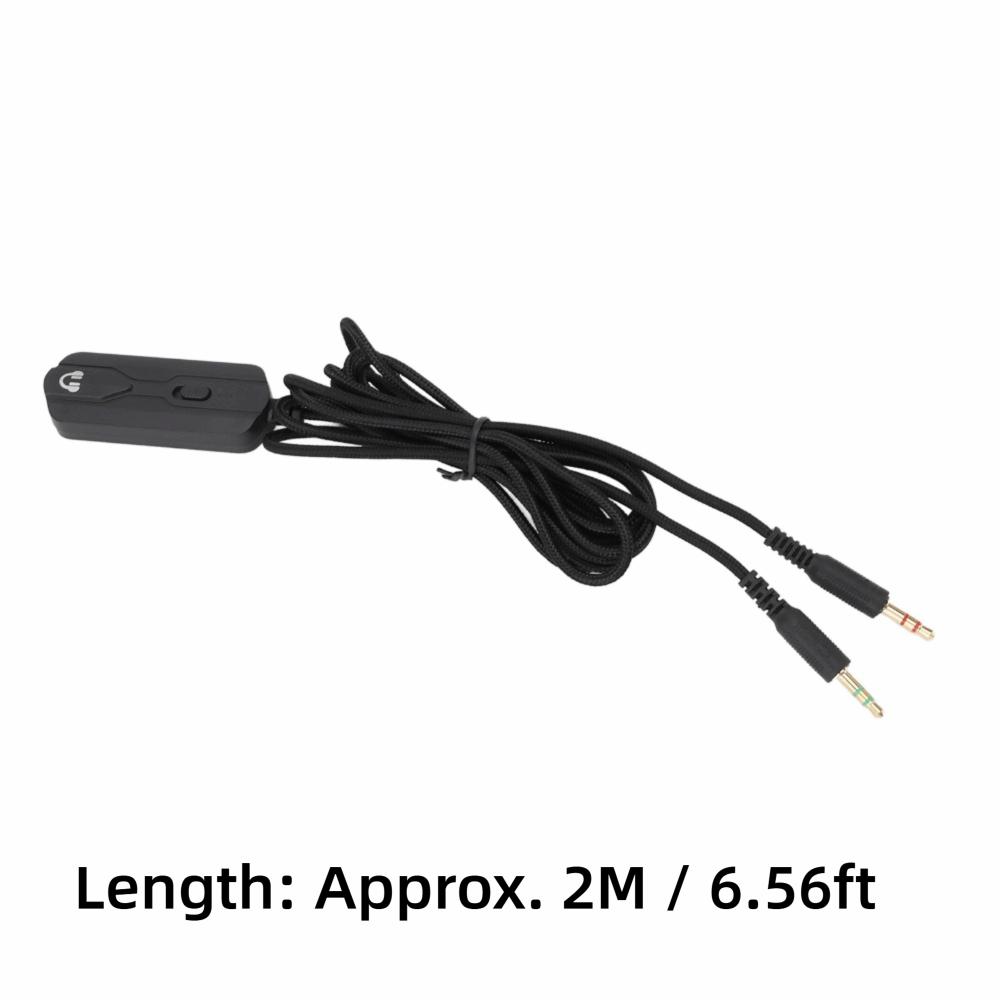 Dual 3.5MM Gold Plated Jack Headphone Extension Cable Audio Extension Cord Music Listening