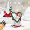 Resin Xmas Gnome Elf Figurine Cute Santa Claus Statue Christmas Gnome Ornament  New Year Decoration