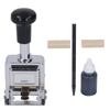 Automatic Numbering Machine Zinc Alloy Easy Operation Clear Inking Self Inking Number Stamp for