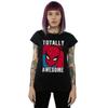 Marvel Womens/Ladies Spider-Man Totally Awesome Cotton T-Shirt
