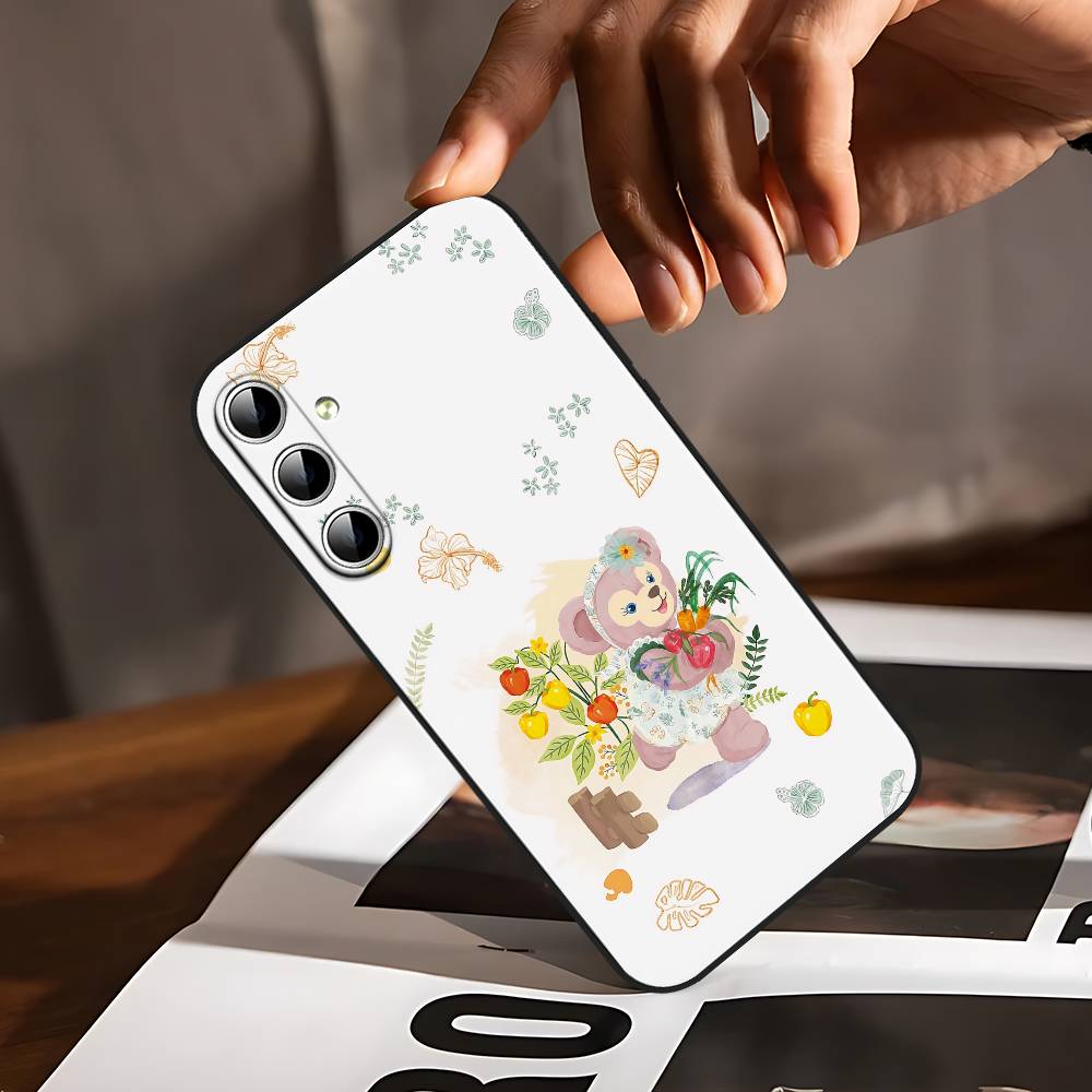 Чехол для телефона D-duffy для Samsung Galaxy S24/S25/S22/S30/Note20/Lite/Ultra/5G/Plus/FE Мягкий черный