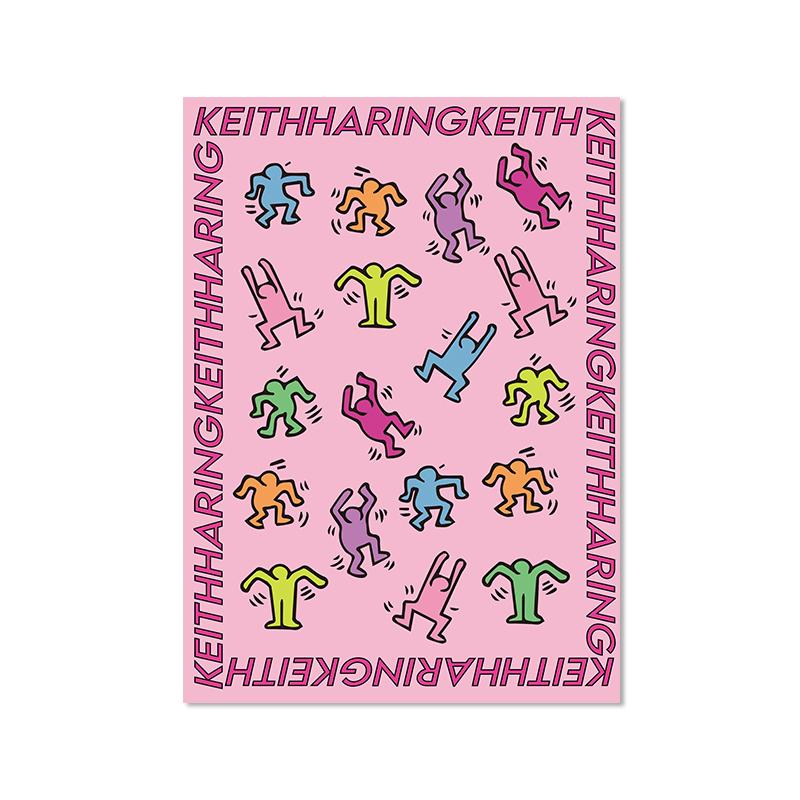 Кит Арт Выставка Постер Винтаж Поп Холст Живопись Галерея Настенное Искусство Картины Пиза Абстрактный Принт Домашний Декор Для Гостиной