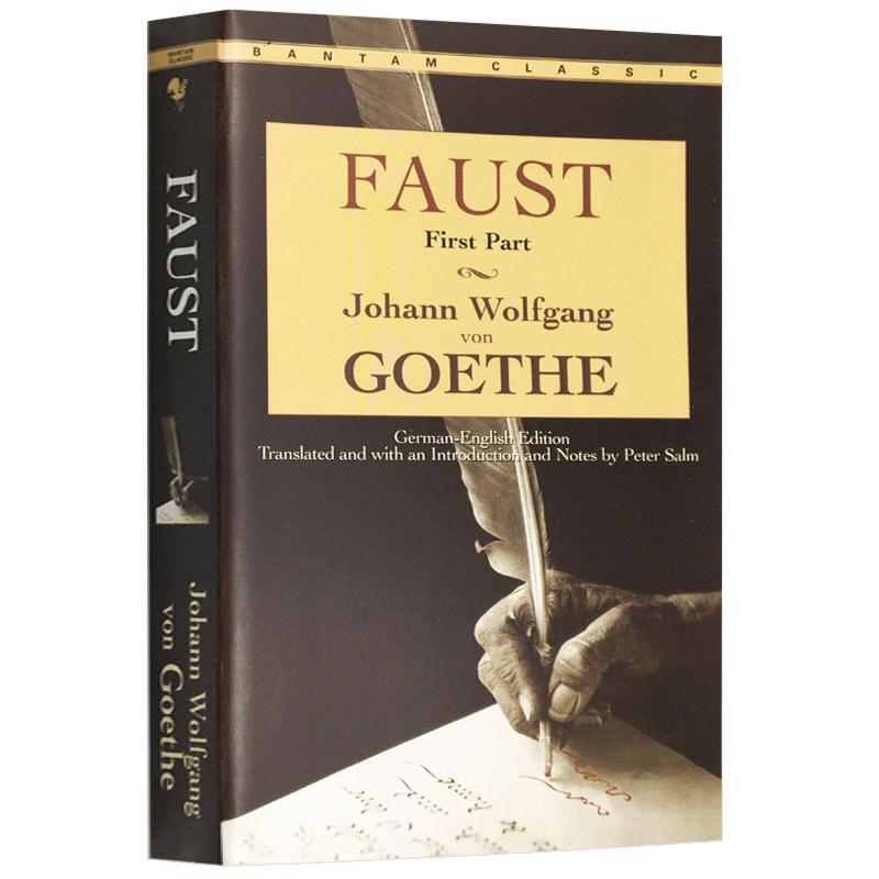 Faust Part I Faust English book German-English bilingual version classic foreign literary masterpiece