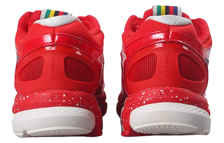 Women's Sneakers Li-Ning Li Ning Furious Rider 3 Cushioning Low top Running Shoes Women's Red