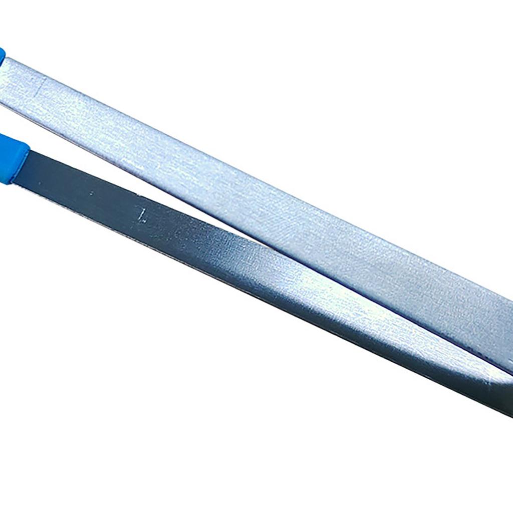 Hand Shape Small Tongs Silicone Tips Blue Stainless Steel Funny Heat Resistant Easy Clean Food