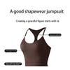 Body-shaping Vest with Back Support and Thong-style Fastening Postpartum Slimming Bodysuit