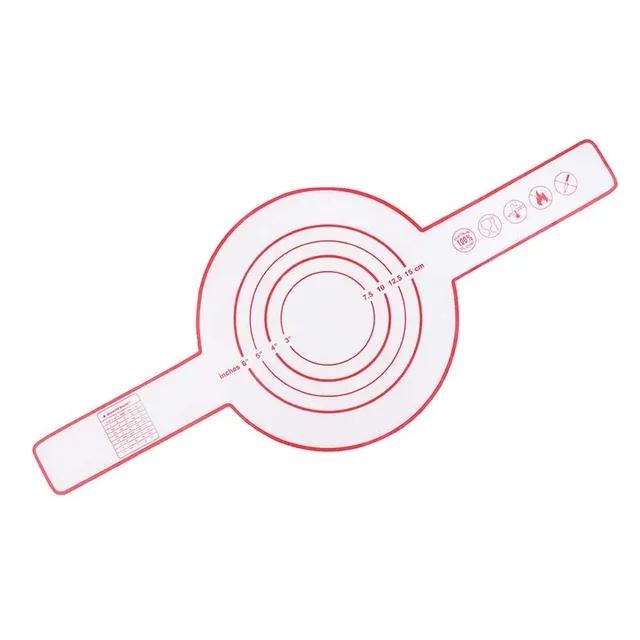Buyyes 1 шт. Силиконовый коврик для выпечки, коврик для замешивания теста, коврик для теста, тестомес для пиццы и торта, кухонные гаджеты для гриля, антипригарные гаджеты, посуда для выпечки