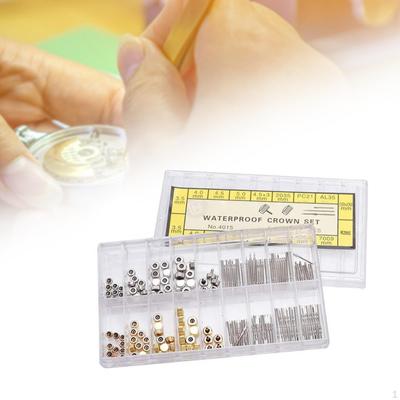 Замена заводной головки часов, набор пружинных стержней из нержавеющей стали, аксессуары для ремонта инструментов