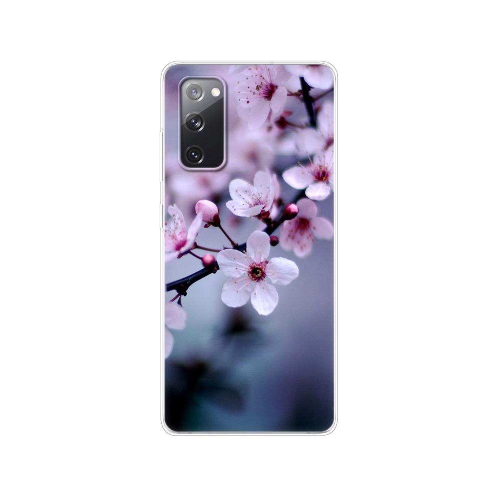 Чехол для Samsung Galaxy S20 FE 6,5 "Мягкий силиконовый чехол из ТПУ на заднюю панель телефона для Samsung S20 fe, бампер GalaxyS20 FE S20FE, принципиально чехол