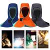 Welding Helmet Full Protective Welding Hood Washable Breathable Welding Neck Cover Flame-Retardant Protective Welding Cap