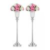 Retro Golden Flower Vase Metal Flower Arrangement Artificial Flower Vase Table Flower Vase Home Decoration
