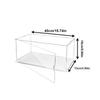 Acrylic Display Case with Door Collectibles Assemble Showcase Display Action Figures Toys Storage Organizing Desktop Storage Home Storage