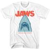 Белая футболка унисекс Jaws Jaws Minimal Smile Sob