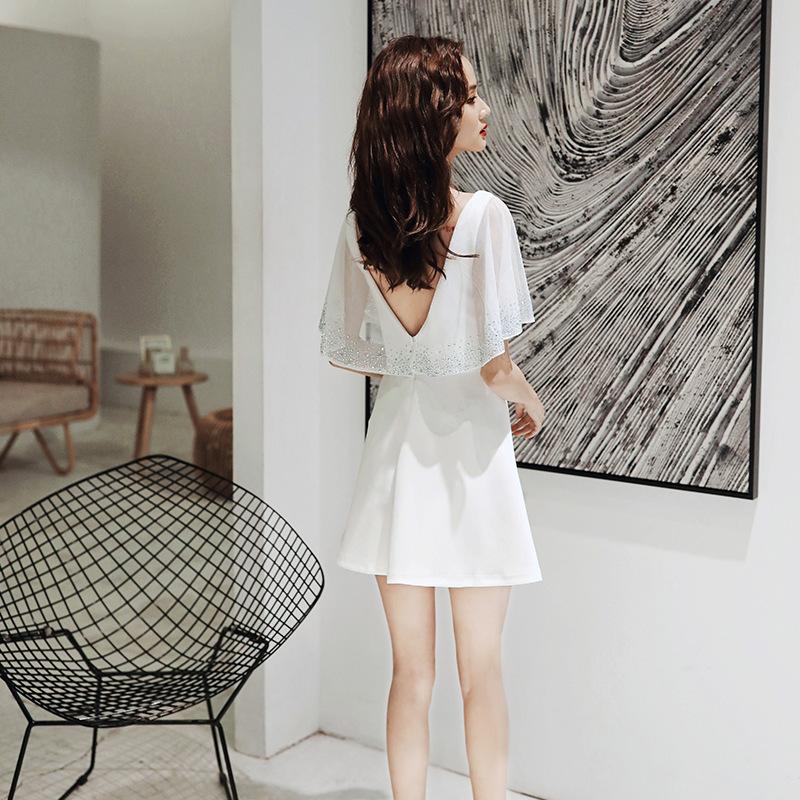 Новый банкетный модный темперамент тонкое платье короткое платье-слово ночной клуб светская львица ежегодная встреча юбка