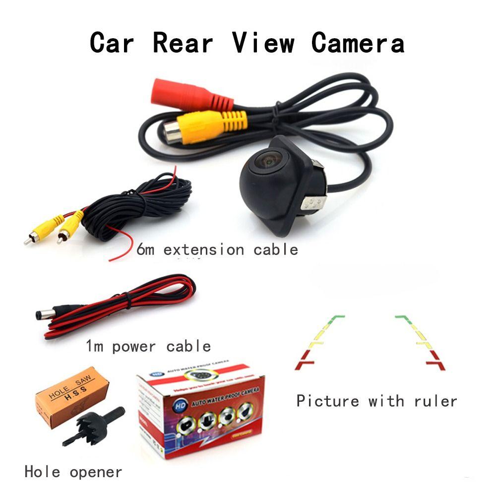 Fish Eye Lens Night Vision Reversing Auto Parking Camera Auto Parking Monitor Car Rear View Camera