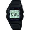 Casio W800H-1A Стандартные цифровые часы Черный полимерный ремешок Водонепроницаемость 100 м