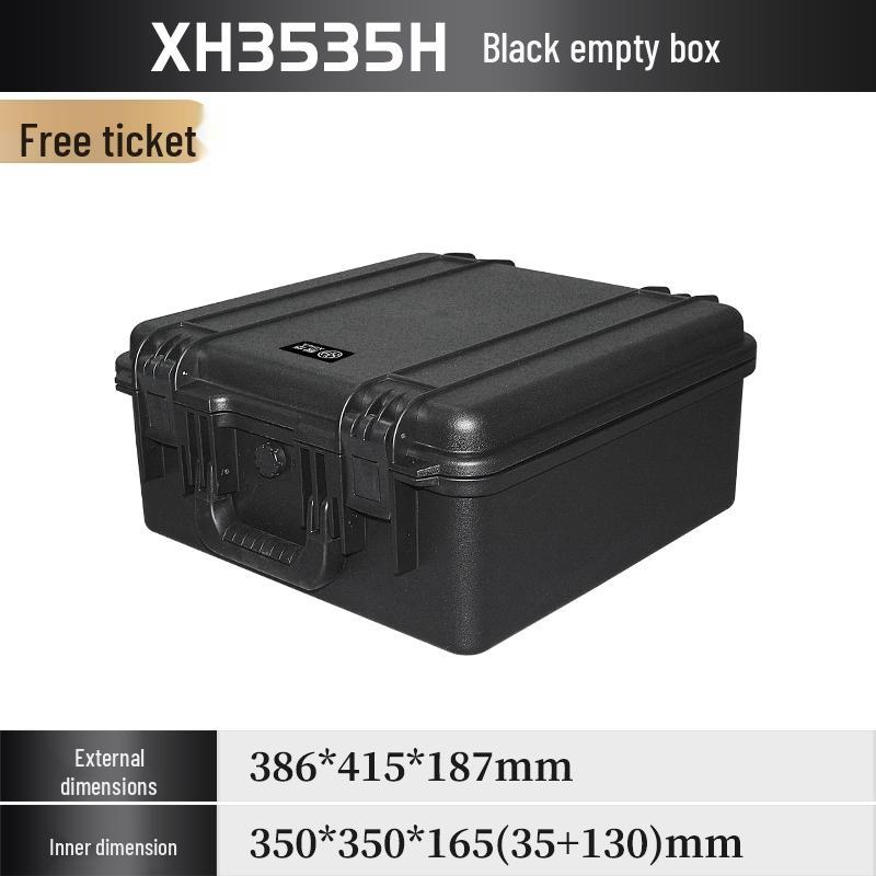 Xihua IP67 Водонепроницаемый Пластиковый Ящик для Инструментов с Сертификацией ROHS, Утолщенный - 35x35 Квадратный Влагозащитный Кейс для Приборов