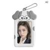 1Pcs 3 Inch Photocard Holder Kawaii Kpop Photo Card Holder Keychain Ins Idol Photo Card Protector Photo Sleeves Bus Card Case