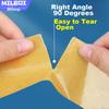 Double-Sided Tape, Strong Adhesion, Cloth-Based Double-Sided Tape for Wedding Decor, Couplets, Carpet Seam Fixing, Yellow, 8cm Wide x 10m Long