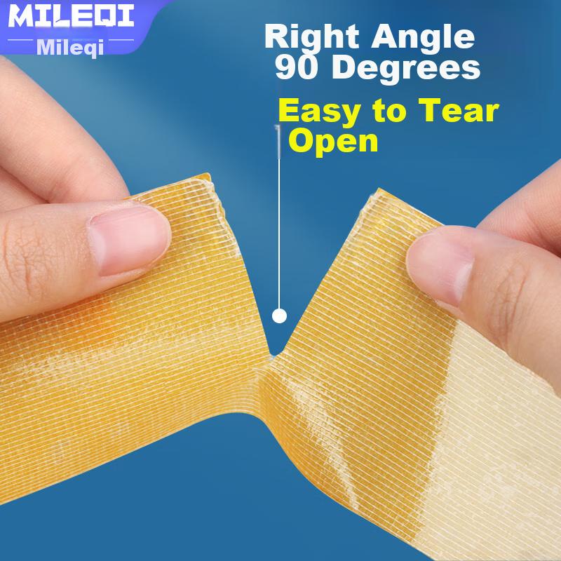 Double-Sided Tape, Strong Adhesion, Cloth-Based Double-Sided Tape for Wedding Decor, Couplets, Carpet Seam Fixing, Yellow, 8cm Wide x 10m Long