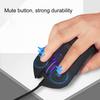 Wired Mouse Sensitive Ergonomic Type-C 3200DPI Plug Play Desk Mouse for MacBook Pro