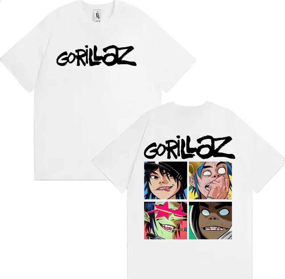 2026 Summer Gorillaz Band Feel Good Inc 2026 Merch T Shirt Cotton Unisex UnisexS Unisexs TShirt Y2k Popular Casual Fans Tee