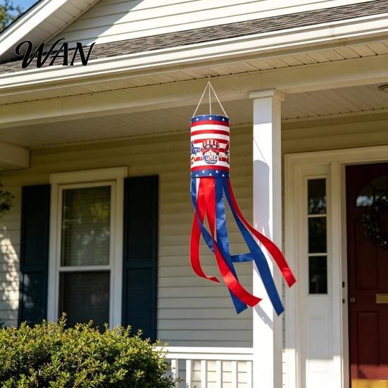 4th Of July Yard Decor American Flag Wind of Decorations Independence Day Weatherproof Patriotic Display for Garden Vibrant Color