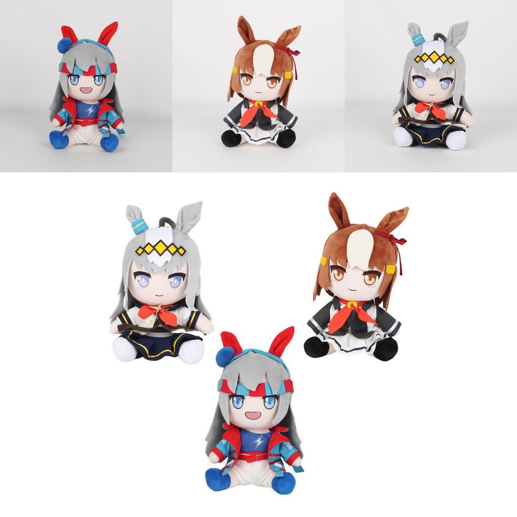 Плюшевая игрушка Uma Musume Pretty Derby с наполнителем из полипропиленового хлопка для коллекционеров