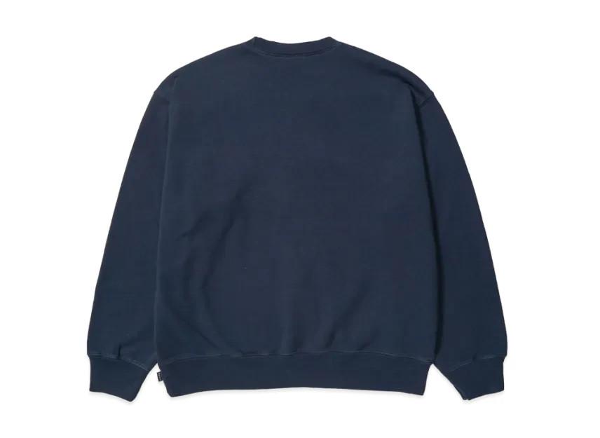 Supreme Plaid Arc Crewneck "Navy"