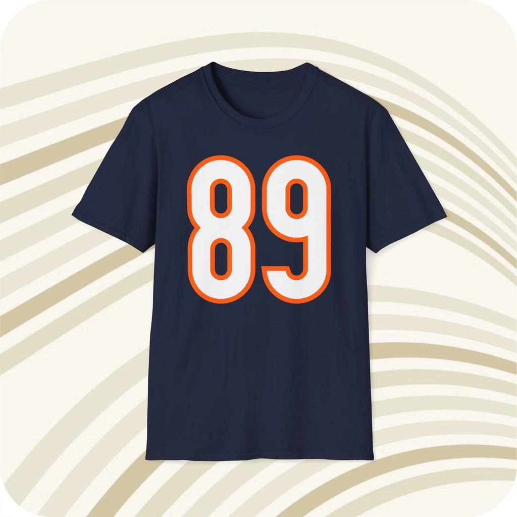 Футболка с майкой Майка Дайтки #89 Chicago Bears - Печать спереди и сзади
