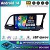 Android 14 Carplay Car Radio For Hyundai Elantra 6 2015 2016 2017 2018 GPS Navigaion Multimidia Video Player Stereo Head Unit 4G