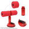 Crunches Assistant Sit Up Aid Waist Fat Reduction Household Abdominal Fitness Equipment(Red )