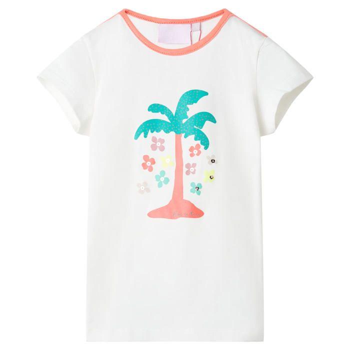 Ecru T-shirt for Children 92/104/116/128/140