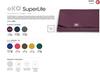 MANDUKA Yoga Mat Eco Super Light Mat Travel Mat Lightweight Midnight eKO SuperLite Mat Midnight Yoga Foldable Portable Travel Pilates 136013030