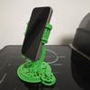 3D Printed Rotating Phone Stand Adjustable Phone Holder for Desk Portable Phone Cradle for All Smartphones