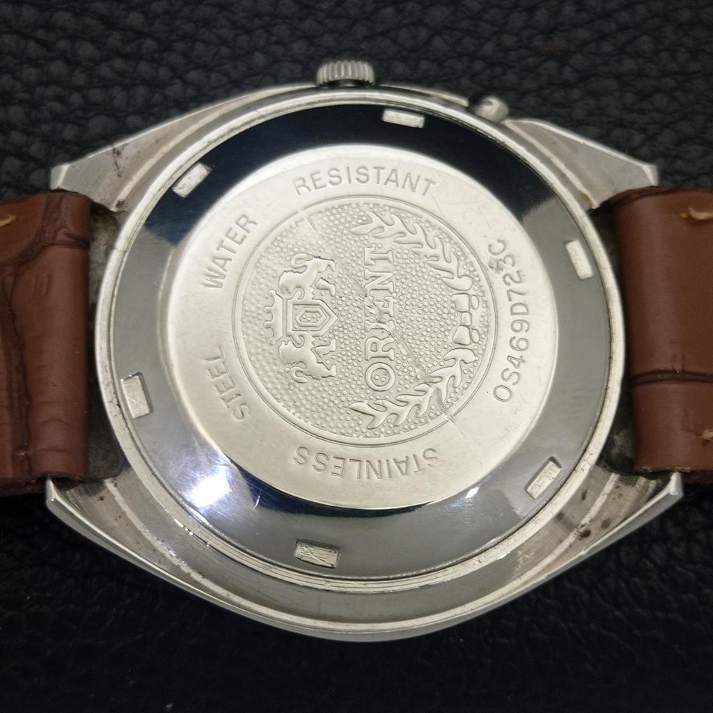 Orient АВТОМАТИЧЕСКИЕ ЯПОНСКИЕ МУЖСКИЕ ВИНТАЖНЫЕ ЧАСЫ С ОРИГИНАЛЬНЫМ ЦИФЕРБЛАТОМ a703391-1