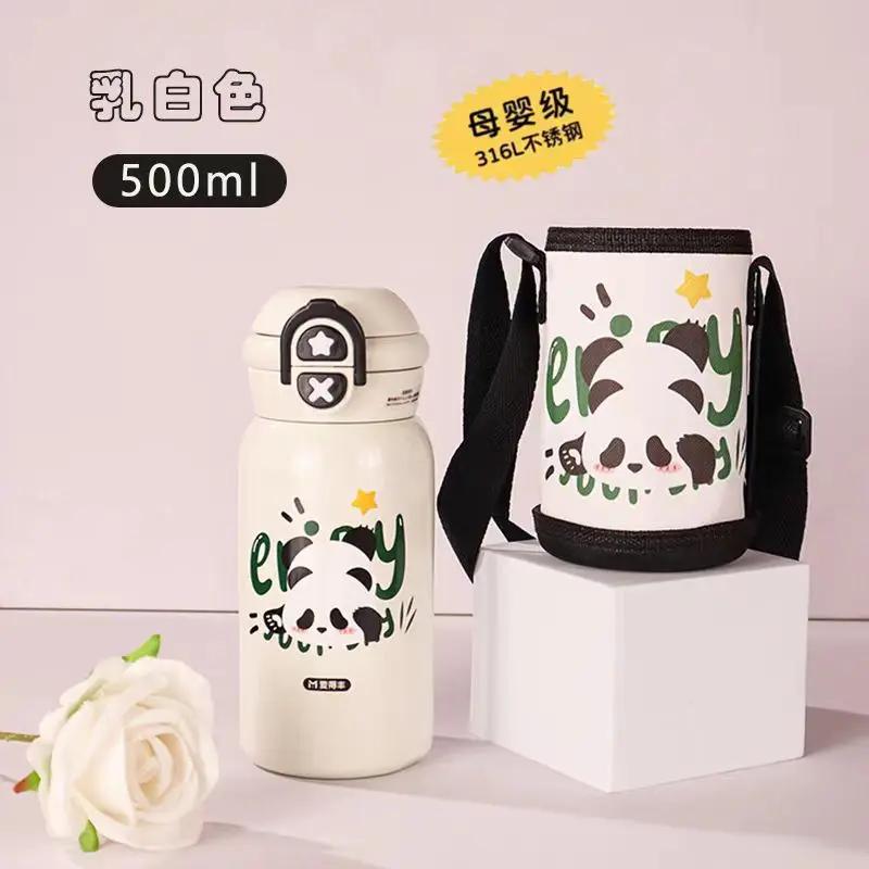 500 мл мультяшный робот детский термос бутылка милая детская термобутылка для воды термос из нержавеющей стали кружка для воды для студентов
