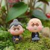 1 Juft Shiq Bog' Moxi Terrarium Stol Dekori Hunarmandchilik Bonsay Qo'g'irchoq Uyi Miniatyuralari DIY