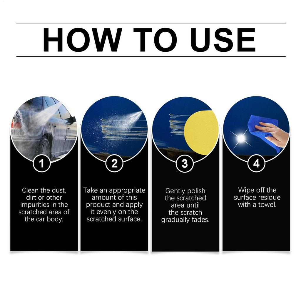 Car Wax Spray 120ml Quick High Gloss Liquid Car Coating Agent For Windshield Headlight Tire Trim Marine Motorcycle RV Truck