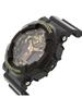 Casio Черные резиновые японские кварцевые спортивные часы мужские G-Shock GA100CF-1A9
