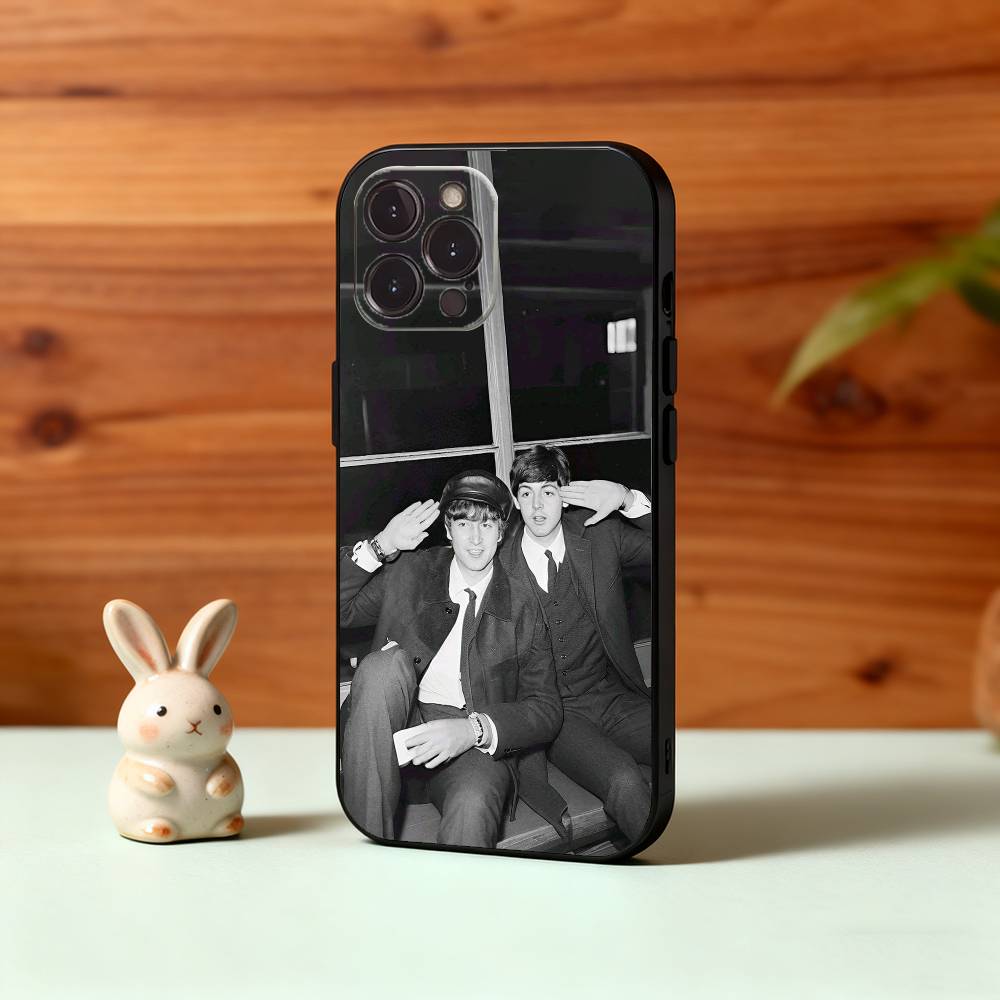 Singer P-Paul M-McCartney Phone Case For iPhone17,16,15,14,13,12,Plus,Pro Max, 5G Others Soft Black Cover