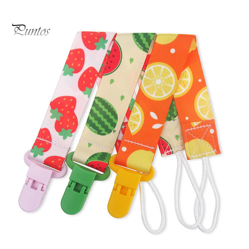 Puntos Cartoon 3 шт./компл. милый держатель для пустышки с зажимом для соски-пустышки для прорезывания зубов