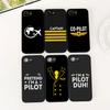Cover for OPPO A80 A18 A16 A40 A17 A15 A38 A78 A79 A54 A57 A12 A60 5G 4G Phone Case Aircraft Travel Airplane Pilot Epaulette
