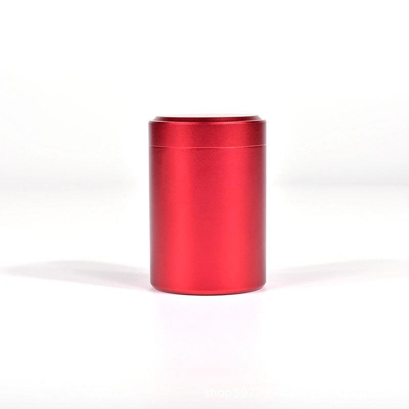 Mini Metal Box Stainless Steel Tea Can Small Travel Portable Container Jar Sugar Coffee Caddy Organizer