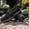 Зимняя повседневная обувь Мужские дышащие кроссовки Zapatillas Hombre Slip-on Soft Platform Outdoor Мужские кроссовки Противоскользящие походные туфли