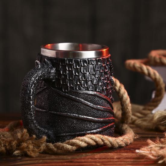 Yousheng средневековый дракон пивная кружка кофейная чашка украшение для вечеринки напиток сок кружка