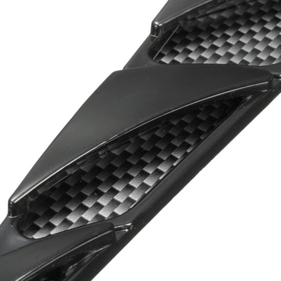 1 пара наклеек на вентиляционное отверстие, самоклеящаяся износостойкая наклейка из АБС-пластика с автоматической боковой розеткой для автомобиля