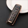 Защитный чехол для ключа Great Wall WEY из ТПУ с золотой кромкой для пульта дистанционного управления WEY/VV5/VV6/VV7