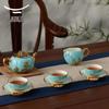 Yongfengyuan West Lake Blue 12-Piece Tea Set